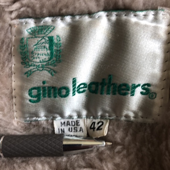VINTAGE Gino Leathers Coat - Picture 4 of 5